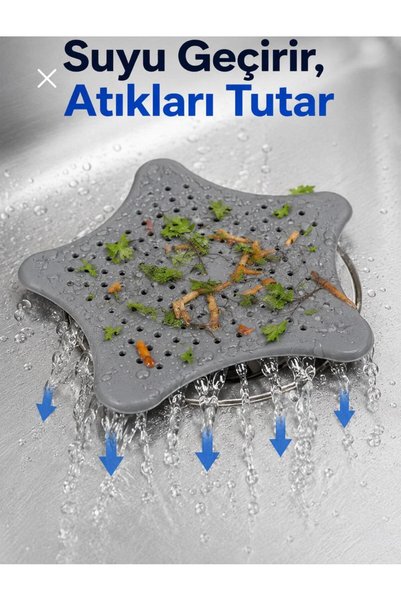 AYSTAR Yıldız Silicone Sink Strainer 1 Pc