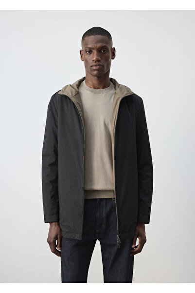 MANGO Man Su itici çift taraflı parka