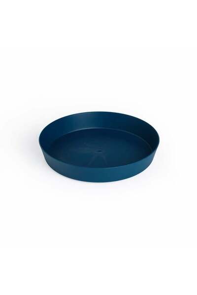 BAMI NETWORK Farfurie ghiveci flori plastic petrol Ø15,6cm