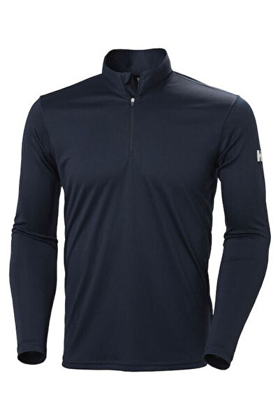 Helly Hansen Hh Tech 1/2 Zip 2.0 Uv Top Men's Navy Blue Sweatshirt