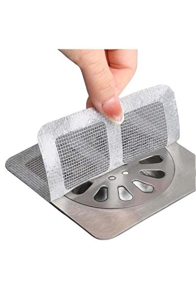 Generic 20PCS Pack, 4 X 4 Disposable Shower Drain Cover Hair Catcher Shower D...