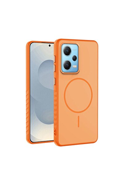 Zebana Xiaomi Redmi Note 12 Pro 5G Uyumlu Kılıf Mono M-Safe Silikon Kılıf Tur...