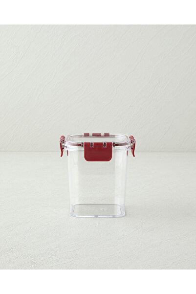 English Home Ador Plastik Kavanoz 850 ml Bordo