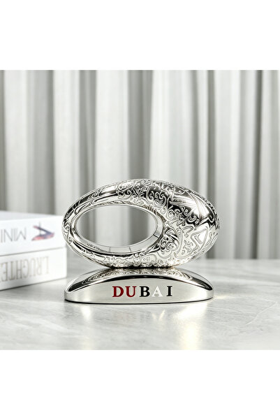 ARIANA Dubai City Skyline Enamel Badge - Iconic Burj Khalifa & Landmarks Meta...