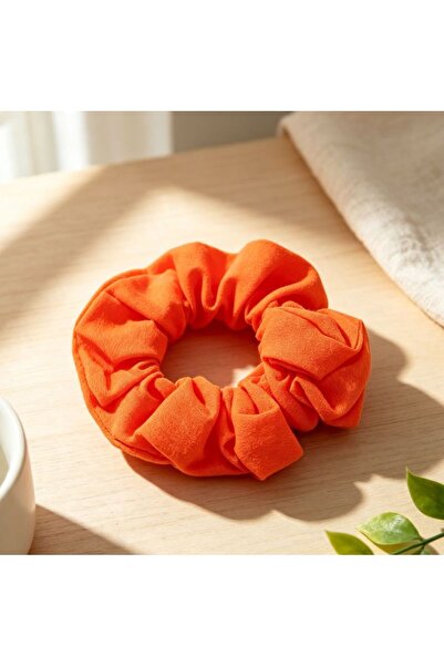 idei Scrunchie pentru păr din țesătură moale, diametru 10 cm, livrare culori ...