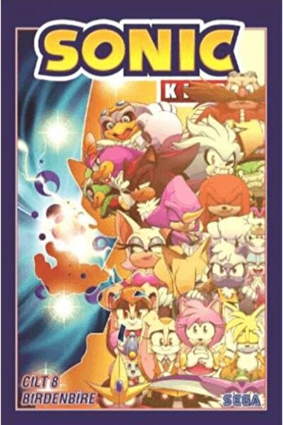Presstij Kitap Kirpi Sonic Cilt 8: Birdenbire