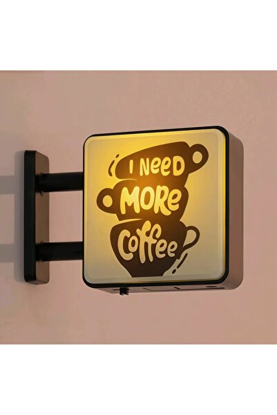 choice2 مغناطيس ثلاجة LED بتصميم ستاك كوفي مع إضاءة، ديكور إبداعي للوحة التعل...