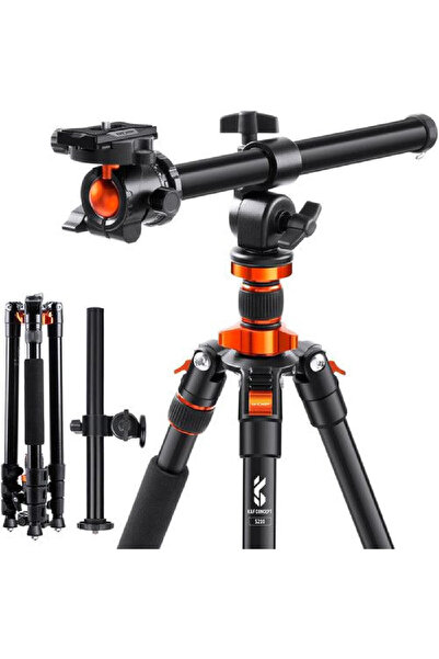 K&F CONCEPT Sa210 Overhead KF09.087V6 Φωτογραφικό Τρίποδο Καθολικός Κεντρικός...