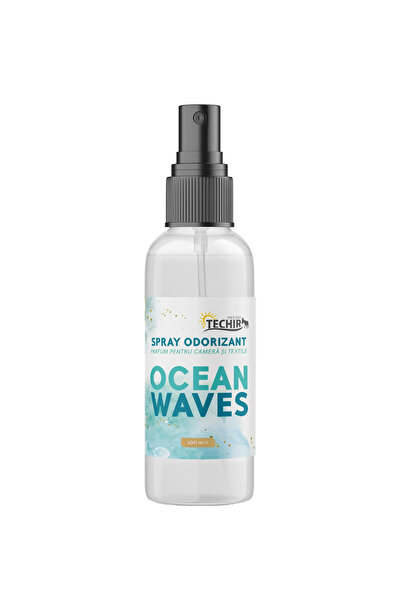 Techir Spray odorizant pentru textile Valuri marine 100 ml