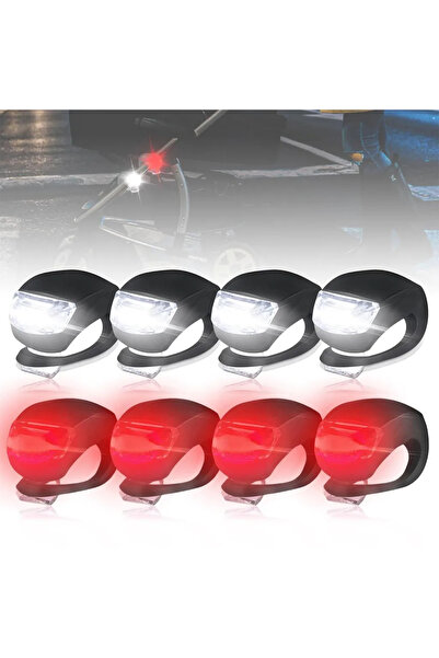 STARSTAR 8-piece LED stroller light set, waterproof silicone stroller light, ...