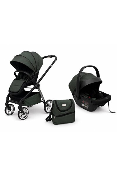 burbay Baby Stroller Full Set Portable Crib and Car Seat and Mother Backpack ...