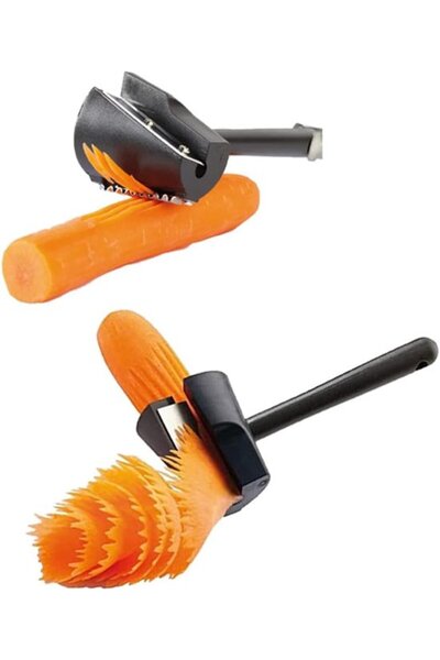 STARSTAR Spiral flower roller, spiral carrot peeler, spiral kitchen gadgets, ...
