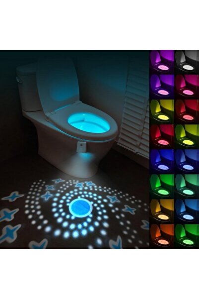 STARSTAR Bewegingssensor toilet nachtlampje - grappige badkameraccessoires