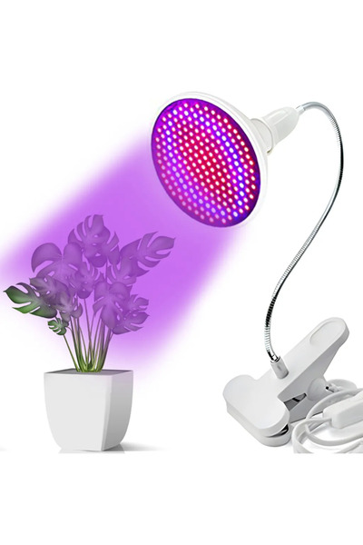 Morvena Picks Lumină LED pentru plante, lampă pentru iluminare plante, 300 de...