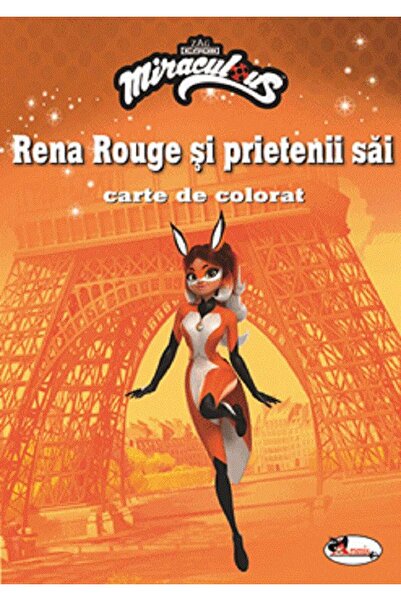 Aramis Rena Rouge si prietenii sai. Carte de colorat
