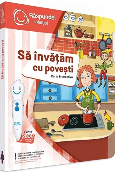 Albi Carte interactiva: Raspundel Istetel. Sa invatam cu povesti