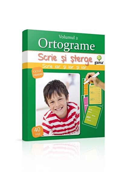 Gama Scrie si sterge - Ortograme volumul 2