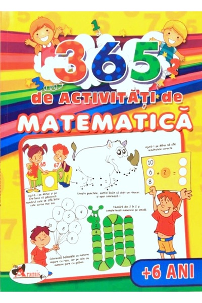 Aramis 365 de activitati de matematica 6 ani+ - Lata Seth, Anuj Chawla