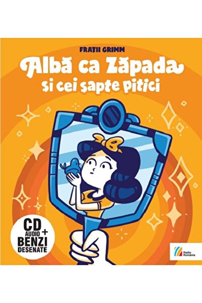 Casa Radio Alba ca zapada si cei sapte pitici + CD - Fratii Grimm