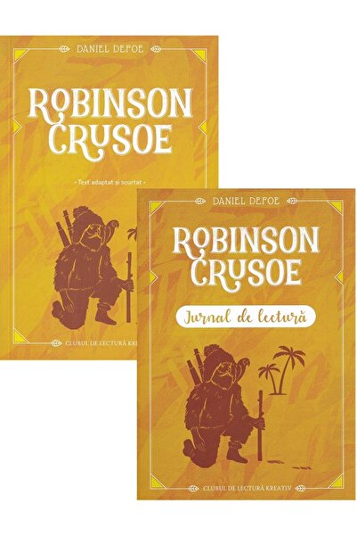 Kreativ Robinson Crusoe + Jurnal de lectura - Daniel Defoe