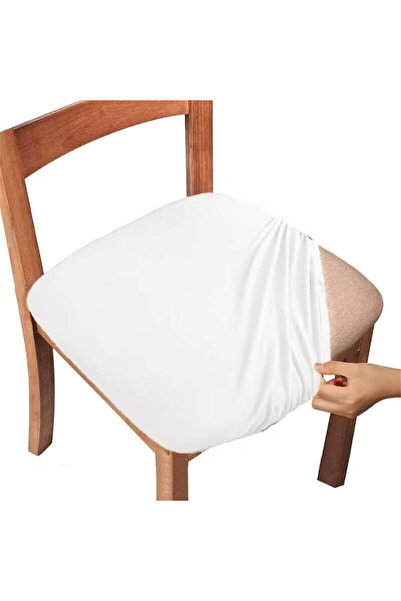 STARSTAR Elastic Dining Chair Covers 4-Piece Velvet Chair Cover Set Washable ...