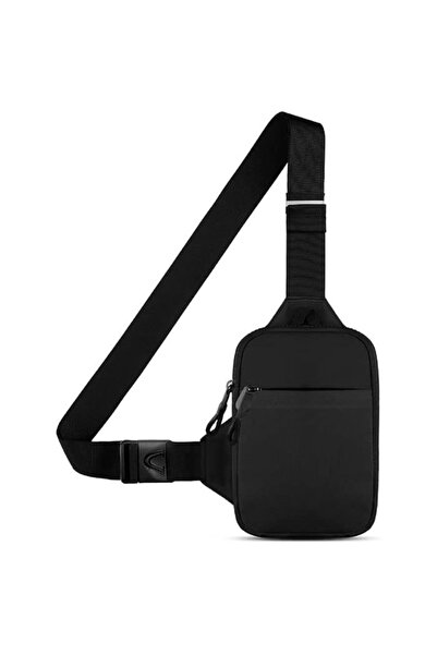 STARSTAR Men's shoulder bag, double-pocket chest bag, unisex waterproof waist...