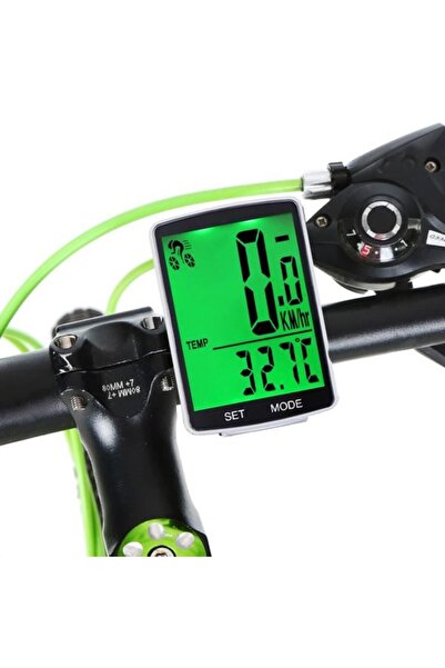 STARSTAR Wireless bicycle computer with a large backlit screen - waterproof -...