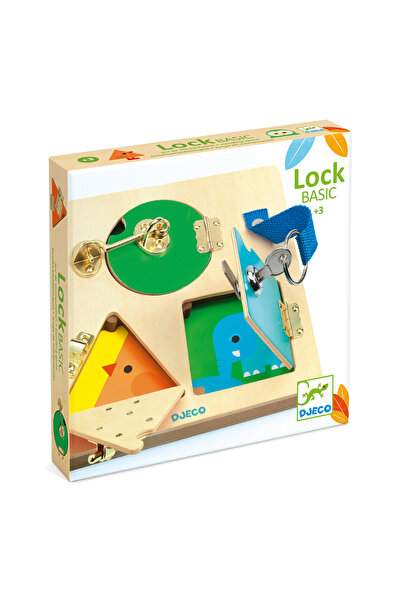 djeco Educational Game Lock Basic,