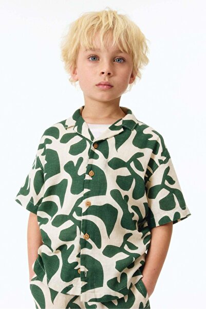 H&M Printed resort shirt
