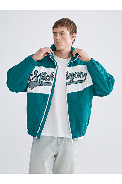 LC Waikiki Relaxed Fit Mock Neck Men's Jacket