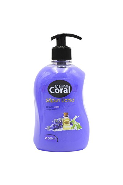 Team Corally Υγρό Σαπούνι, M Coral, Αντλία 500 ml Λεβάντα