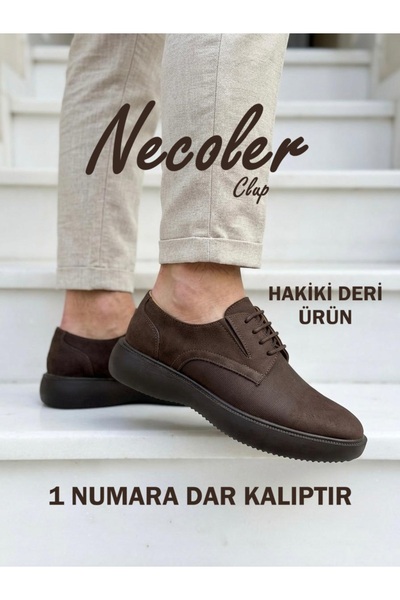 Generic Brand Genuine Nubuck Leather, Men's Casual Shoes(186-189-190)