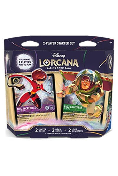 Disney Lorcana Wilds Unknown: Set de start pentru 2 jucători
