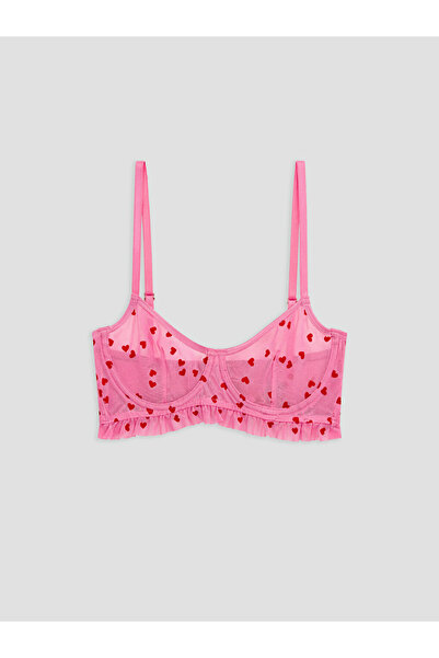LC Waikiki Esvab • Modern & Distinctive Underwire Unpadded Heart Embroidered ...