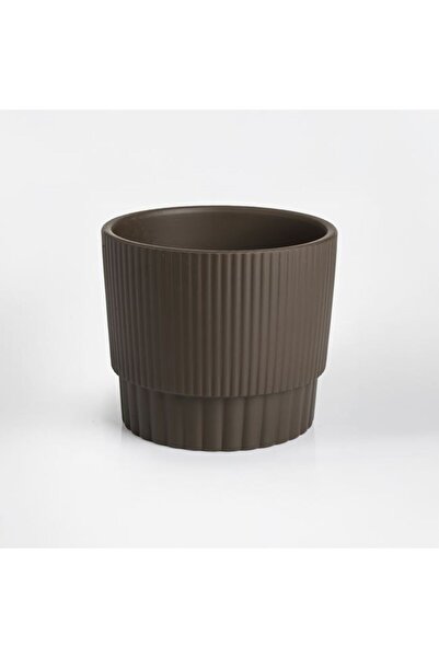 BAMI NETWORK Ghiveci Ceramic Maro 15x13cm – Vas Flori si Plante pentru Fereas...