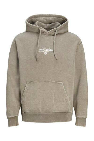 Jack & Jones Μπλούζα φούτερ άνδρικη "Bluaxton" μπεζ