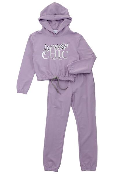 Funky Σετ φόρμας εποχιακό "Forever chic" μωβ