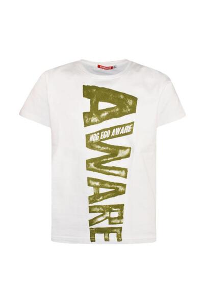 Energiers Μπλούζα "Aware" λευκή