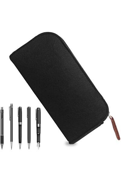 STARSTAR Large Felt Pencil Case - Multifunctional Zipper Pencil Box - Unisex,...