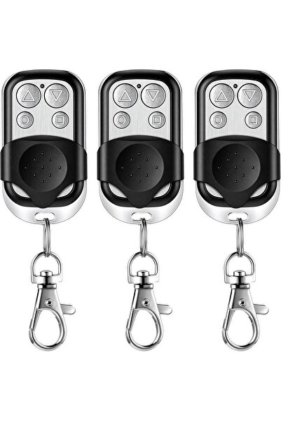 STARSTAR Garage Door Remote Control 3-Pack 433 MHz Universal Cloning Compatib...