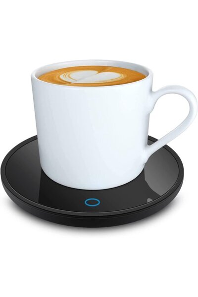 STARSTAR Electric Coffee Warmer - Smart Desk Cup Warmer - Black