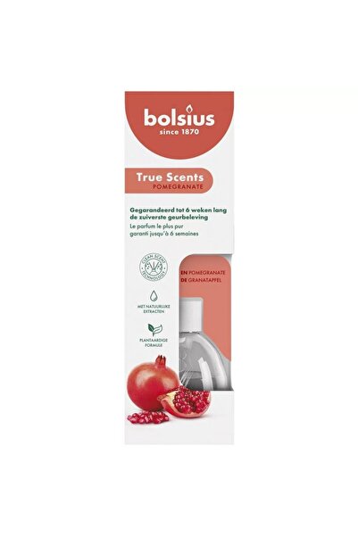 Bolsius Set 2 x Odorizant Difuzor cu Betisoare pentru Casa, Rodie, 60 ml,