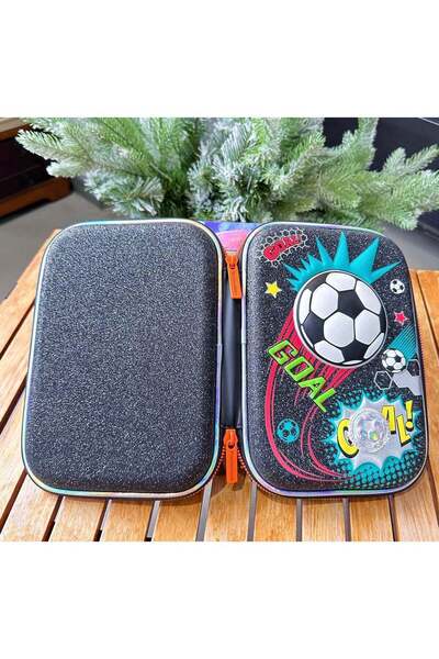 Five Dream House One Big Sale 3D Soccer EVA Pencil Case Pencil Box Pencil Pou...