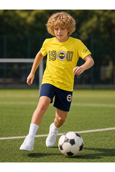 Fenerbahçe Children's Set for Ages 3-9 - Yellow