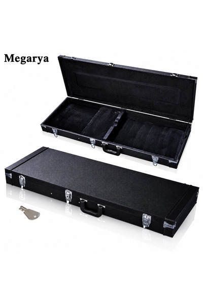 MegArya Electric Guitar Hard Case 39/40/41 Inch | Hard Shell Guitar Case