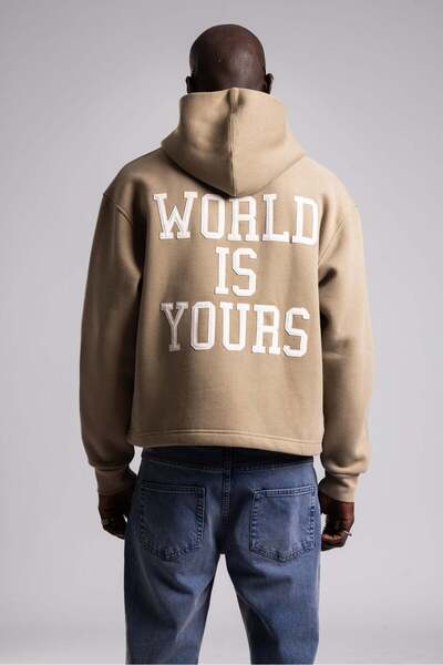 Catch Kapüşonlu Fermuarlı Sweatshirt