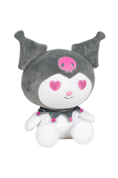 OEM Jucarie din plus Hello Kitty Kuromi, Gri, 22 cm