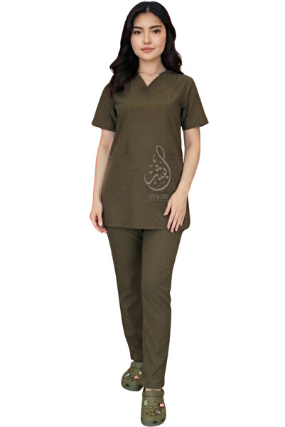 ABSHIR Professional Housemaid/Baby sitter/Khadama/Nanny Uniform Set,SHORT Sle...