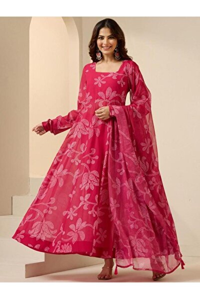 Ishin By Styli Embroidered Tunic and Full Length Palazzo Straight Fit Kurta D...