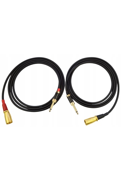 NO BRAND Cablu 2x Jack 6,3 mm - 2x XLR (M) Klotz 6m